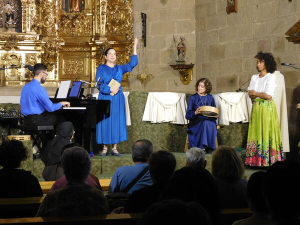 En la iglesia de San Sebastián de Yecla de Yeltes.