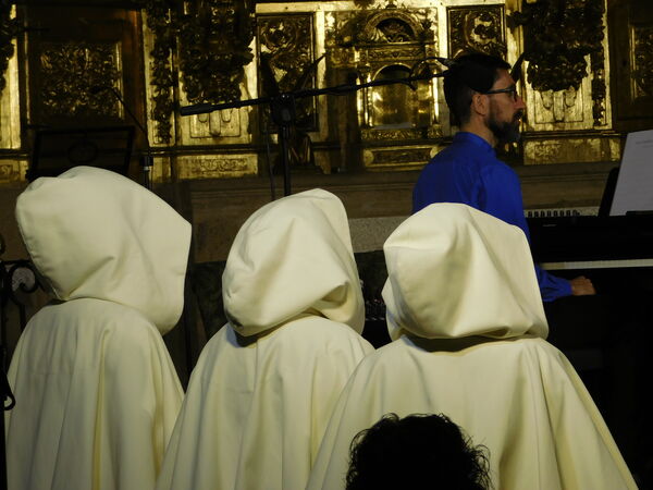 En la iglesia de San Sebastián de Yecla de Yeltes.