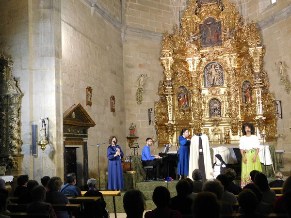 En la iglesia de San Sebastián de Yecla de Yeltes.