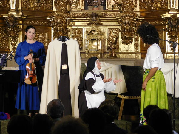 En la iglesia de San Sebastián de Yecla de Yeltes.