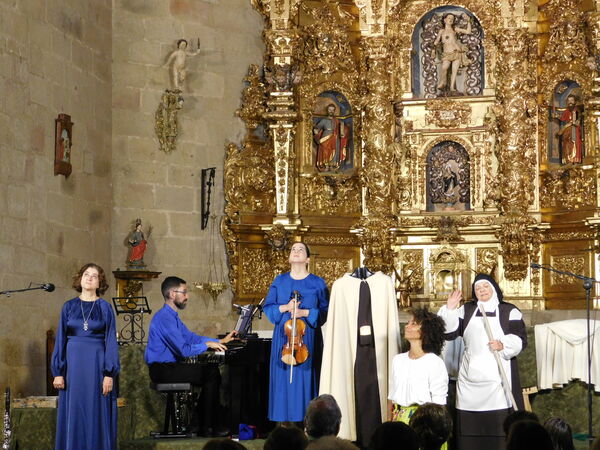 En la iglesia de San Sebastián de Yecla de Yeltes.