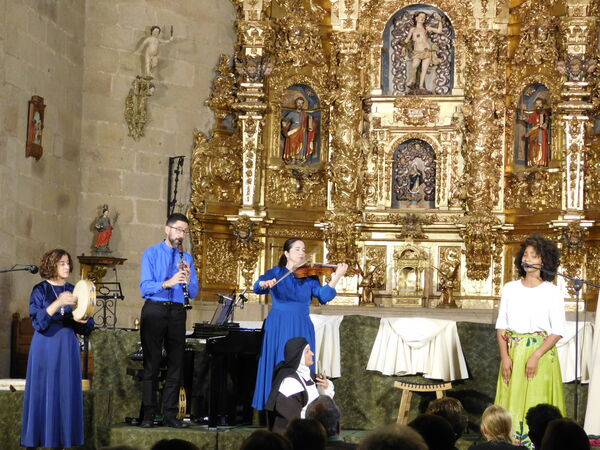 En la iglesia de San Sebastián de Yecla de Yeltes.