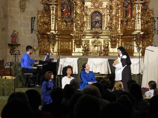 En la iglesia de San Sebastián de Yecla de Yeltes.