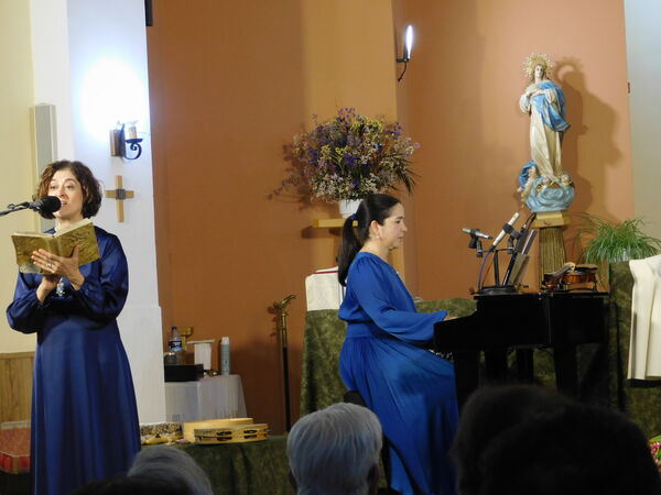 En la iglesia de San Sebastián en Campillo de Azaba.