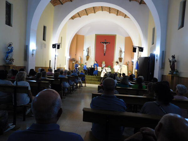 En la iglesia de San Sebastián en Campillo de Azaba.
