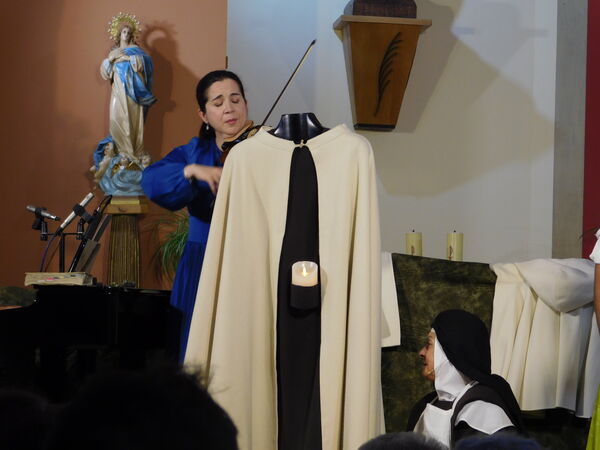 En la iglesia de San Sebastián en Campillo de Azaba.