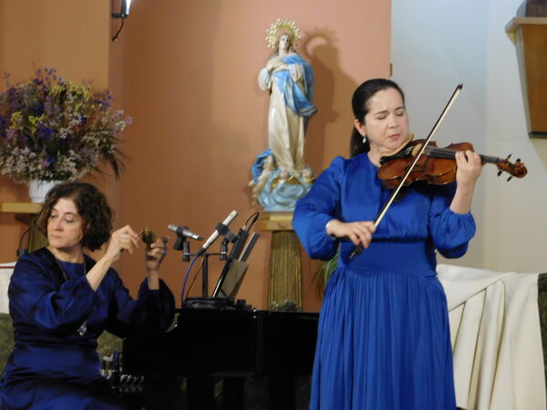 En la iglesia de San Sebastián en Campillo de Azaba.