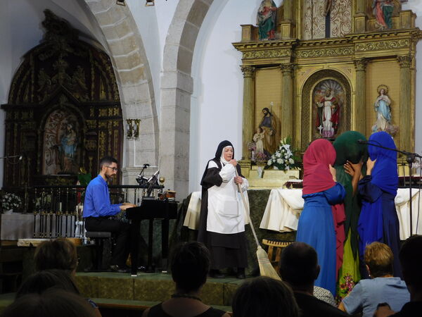 En la iglesia de San Silvestre de Ituero de Azaba