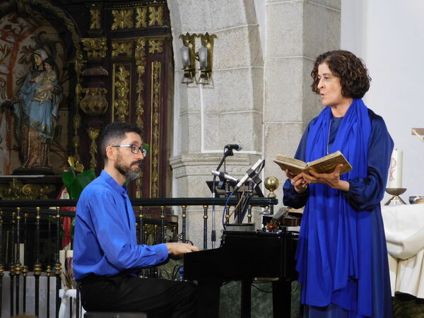 En la iglesia de San Silvestre de Ituero de Azaba