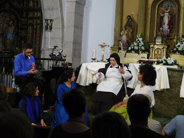 En la iglesia de San Silvestre de Ituero de Azaba