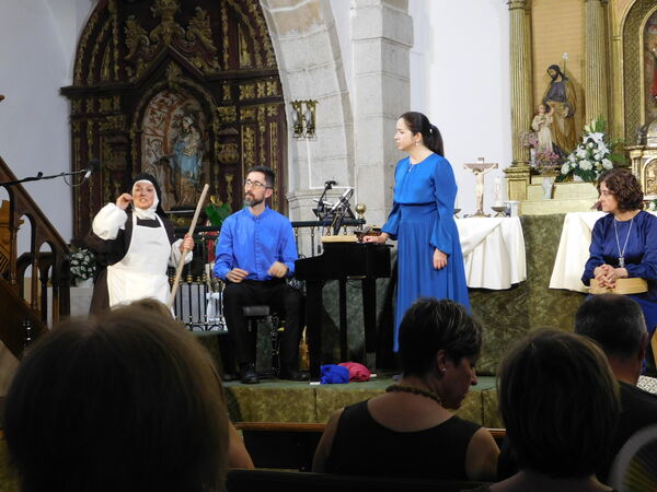 En la iglesia de San Silvestre de Ituero de Azaba