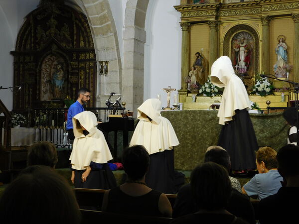 En la iglesia de San Silvestre de Ituero de Azaba