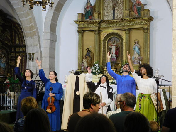En la iglesia de San Silvestre de Ituero de Azaba