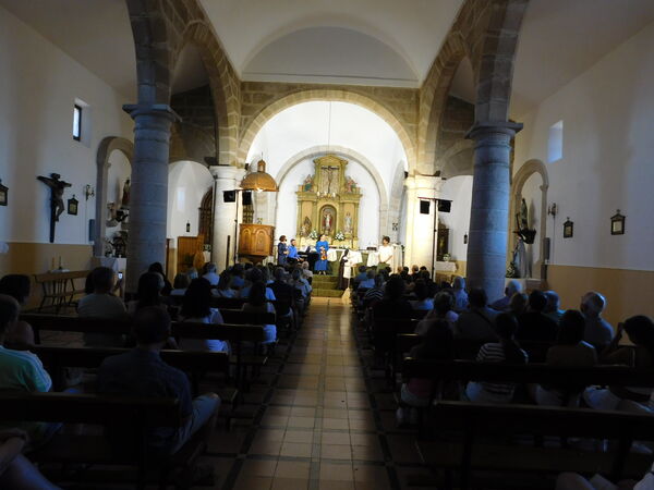 En la iglesia de San Silvestre de Ituero de Azaba
