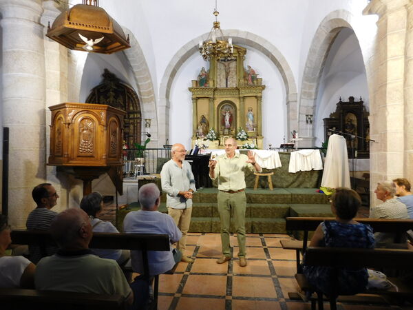 En la iglesia de San Silvestre de Ituero de Azaba
