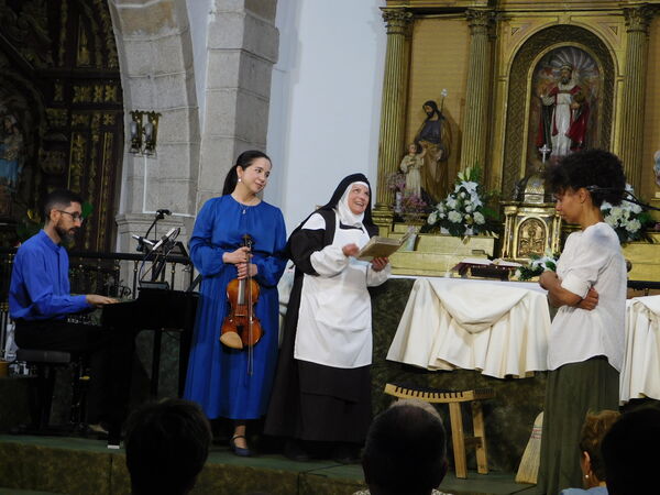 En la iglesia de San Silvestre de Ituero de Azaba