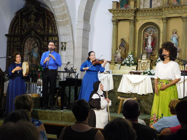 En la iglesia de San Silvestre de Ituero de Azaba