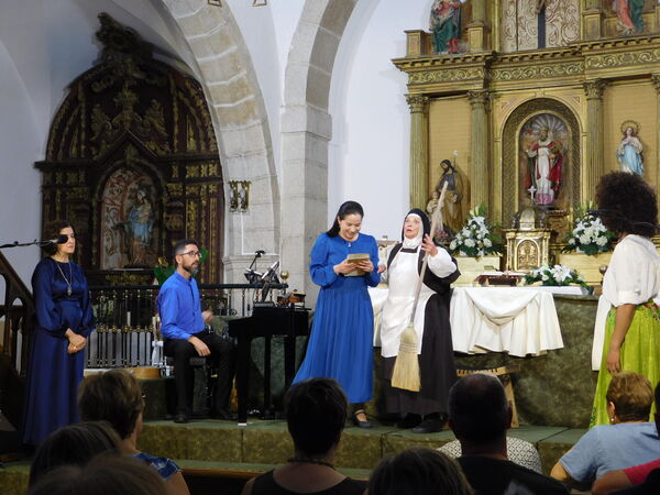 En la iglesia de San Silvestre de Ituero de Azaba