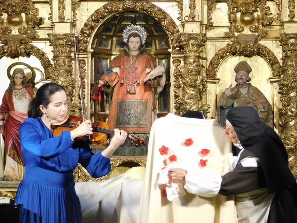 En la iglesia de San Vicente Mártir de Canillas de Abajo.