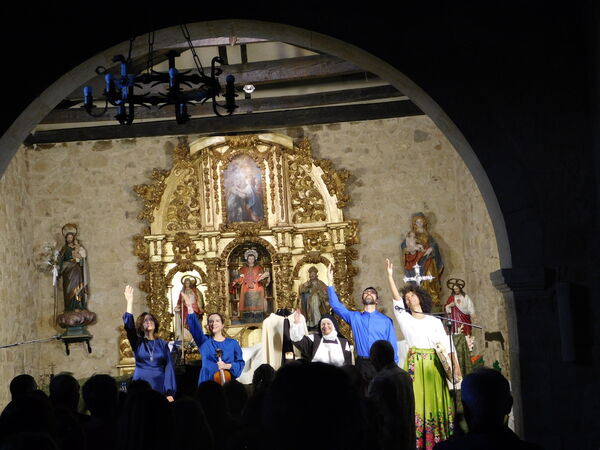 En la iglesia de San Vicente Mártir de Canillas de Abajo.