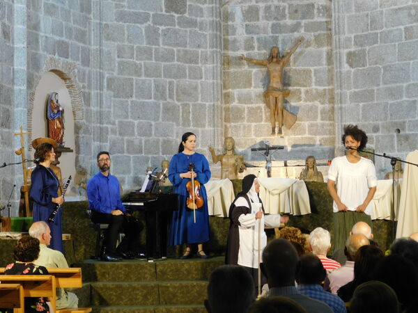 En la iglesia de Santa María la Blanca de Fuenterroble de Salvatierra