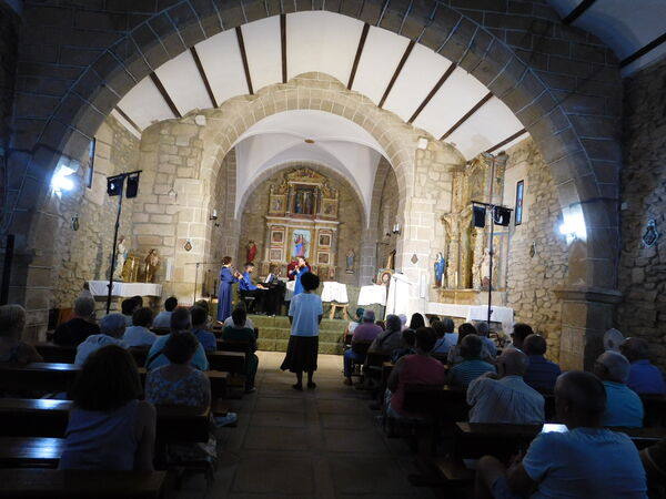 En la iglesia de Santa María Magdalena de Bermellar