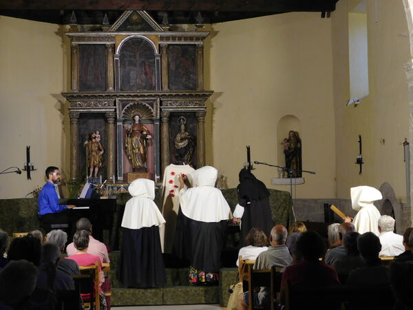 En la iglesia de Santa María Magdalena de El Tejado