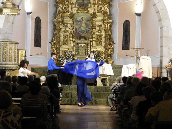 En la iglesia de Santiago Apóstol de Santibáñez de Béjar