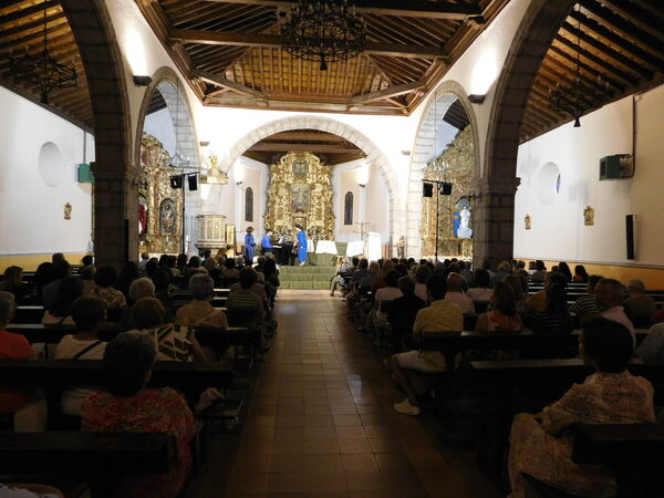 En la iglesia de Santiago Apóstol de Santibáñez de Béjar
