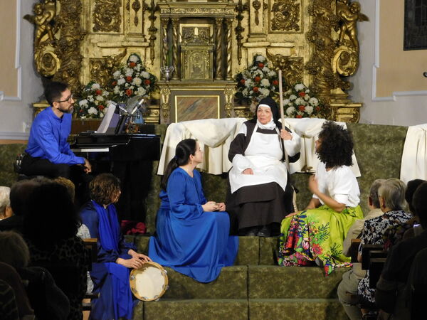 En la iglesia de Santiago Apóstol de Santibáñez de Béjar