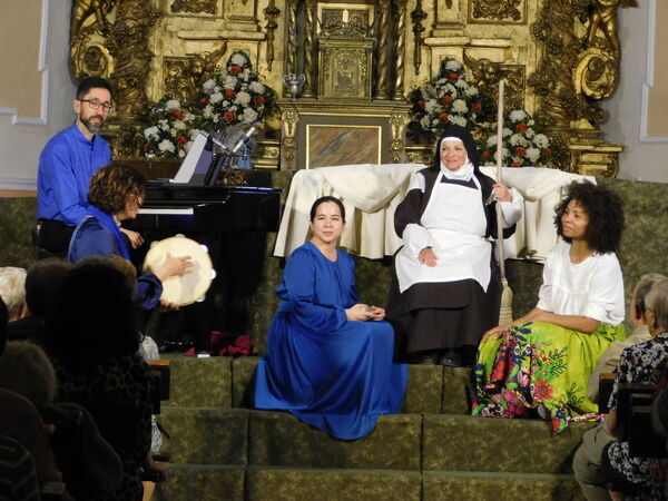 En la iglesia de Santiago Apóstol de Santibáñez de Béjar