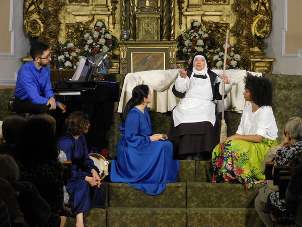 En la iglesia de Santiago Apóstol de Santibáñez de Béjar