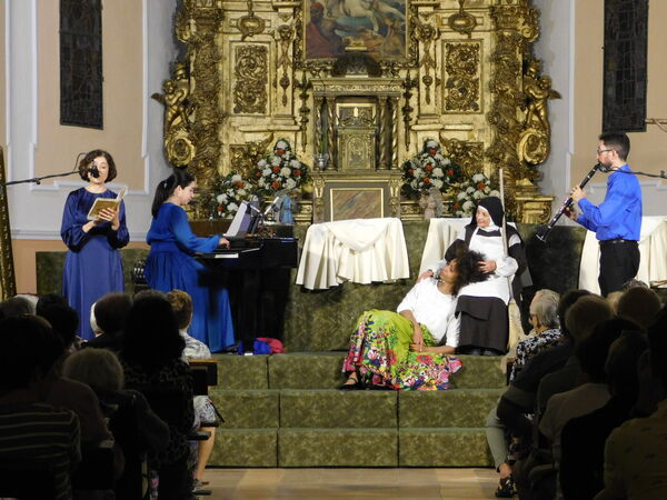 En la iglesia de Santiago Apóstol de Santibáñez de Béjar