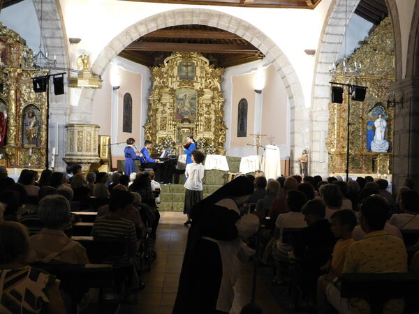 En la iglesia de Santiago Apóstol de Santibáñez de Béjar