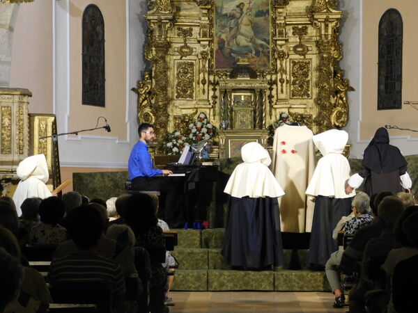En la iglesia de Santiago Apóstol de Santibáñez de Béjar