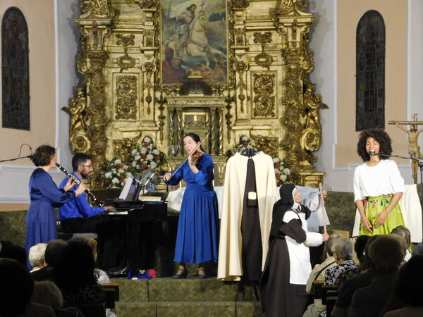 En la iglesia de Santiago Apóstol de Santibáñez de Béjar