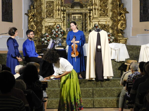 En la iglesia de Santiago Apóstol de Santibáñez de Béjar