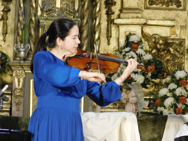 En la iglesia de Santiago Apóstol de Santibáñez de Béjar