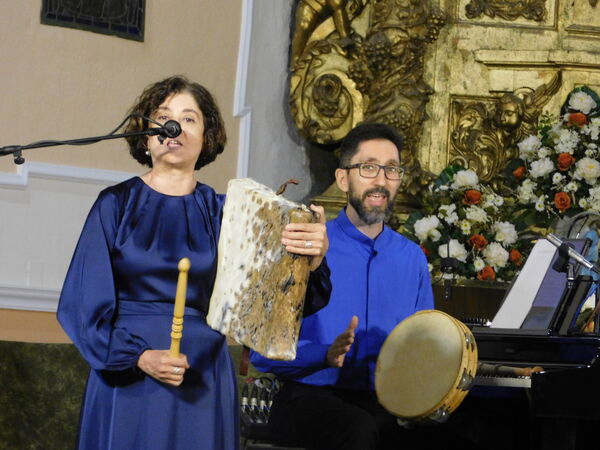 En la iglesia de Santiago Apóstol de Santibáñez de Béjar