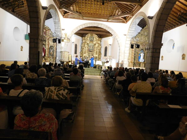 En la iglesia de Santiago Apóstol de Santibáñez de Béjar