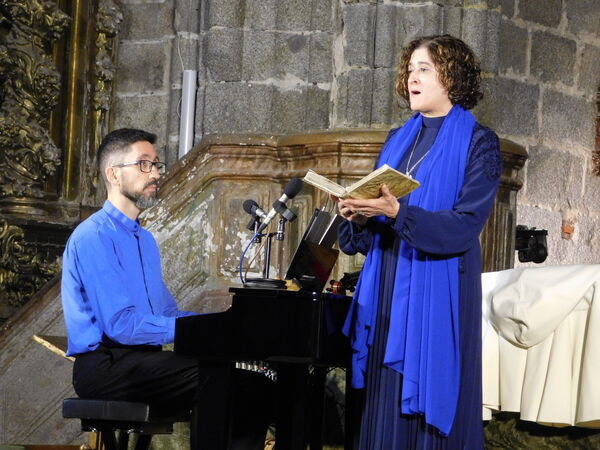 En la iglesia de Santiago en Santiago de la Puebla