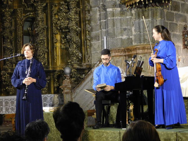 En la iglesia de Santiago en Santiago de la Puebla