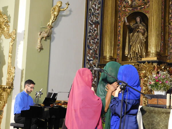 En la iglesia del Convento de las Madres Carmelitas de Peñaranda de Bracamonte