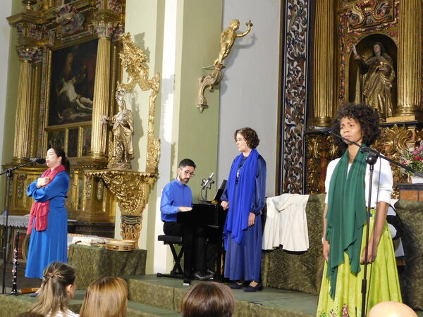 En la iglesia del Convento de las Madres Carmelitas de Peñaranda de Bracamonte