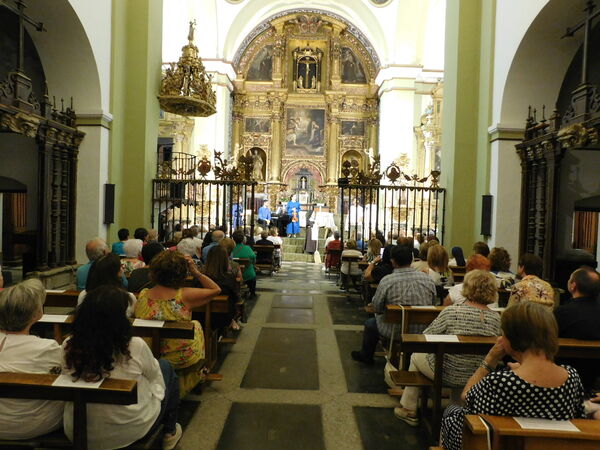 En la iglesia del Convento de las Madres Carmelitas de Peñaranda de Bracamonte