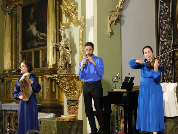 En la iglesia del Convento de las Madres Carmelitas de Peñaranda de Bracamonte