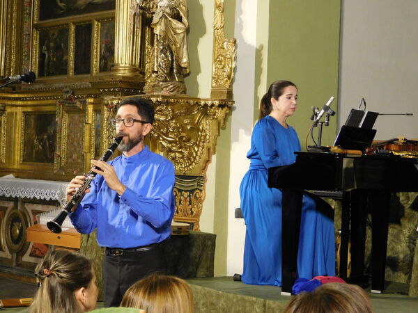 En la iglesia del Convento de las Madres Carmelitas de Peñaranda de Bracamonte