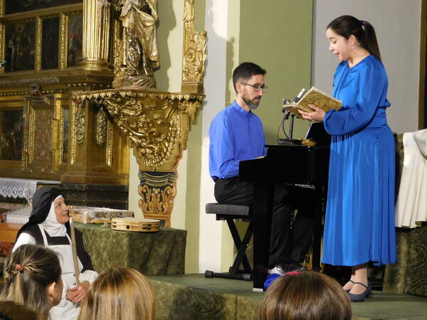En la iglesia del Convento de las Madres Carmelitas de Peñaranda de Bracamonte