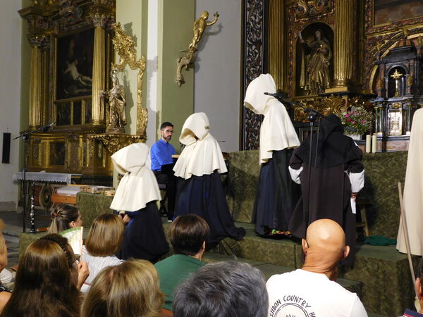 En la iglesia del Convento de las Madres Carmelitas de Peñaranda de Bracamonte