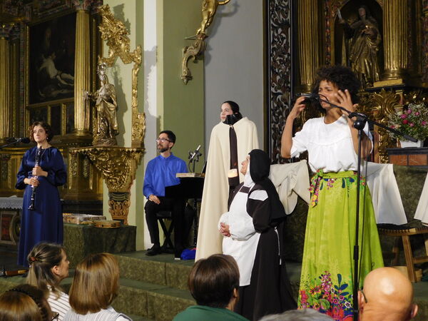 En la iglesia del Convento de las Madres Carmelitas de Peñaranda de Bracamonte